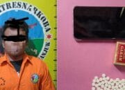 Ngeri! Ratusan Pil Koplo Beredar di Nganjuk, 3 Pengedar Ditangkap