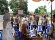 Kapolres Bima Kota Mobile Pastikan Situasi Kondusif Saat Pungut Hitung Pilkada Serentak 2024