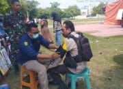 Sie Dokkes Polres Bima Kota Pastikan Kesehatan Personel Pam TPS