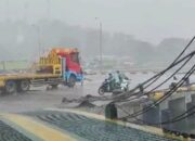 Hujan Deras dan Angin Kencang Hantam Pelabuhan Lembar, Lombok Barat