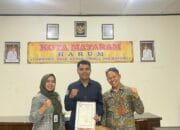 Karang taruna Tunas muda juara 3 lomba tingkat kota mataram