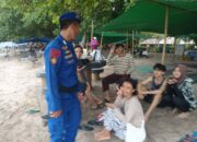 Satpolairud Lombok Barat Gencarkan Imbauan di Senggigi: Prioritaskan Keselamatan Pengunjung dan Nelayan