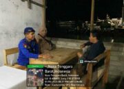 Cuaca Buruk, Sat Polair Himbauan Agar Tidak Melakukan Aktifitas Malam Hari kepada Pemilik Jasa Penyebrangan