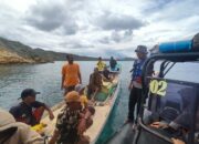 Personel Sat PolAirud Polres Bima Kota dan Direktorat PolAirud Polda NTB Lakukan Pencarian Warga Hilang di Perairan Sape