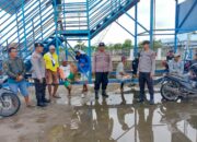 Polsek Kawasan Pelabuhan Laut Bima Gelar Patroli Rutin di Area Dermaga Pelabuhan