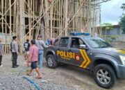Polsek Bayan Berikan Bantuan Semen Untuk Pembangunan Masjid