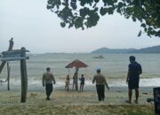 Patroli Intensif di Pantai Arjuna, Polsek Sekotong Jaga Keamanan Wisatawan