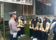 Sat Lantas Goes to School Edukasi Pelajar Tertib Berlalu Lintas