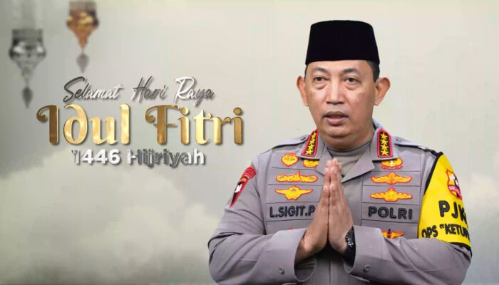 Kapolri: Idulfitri Momentum Memperkokoh Persatuan Bangsa