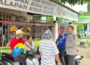Sat Binmas Polres Bima Kota Laksanakan Giat Cooling System dan Himbauan Kamtibmas di Kelurahan Monggonao