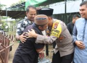 Sambang Duka dan Berbelahsungkawa, Kapolres Lombok Utara Silahturahmi Dengan Orang Tua Almarhum Rizkil Watoni