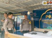 Waka Polres Bima Kota Cek Pengamanan di Sejumlah Pos Operasi Ketupat Rinjani 2025