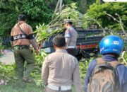 Respon Cepat, Personel Pospam Amahami Tangani Kecelakaan Tunggal di Pantai Lawata
