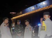 Malam Takbiran Idulfitri 1446 H, Polres Bima Kota Bersama Instansi Terkait Gelar Patroli Skala Besar
