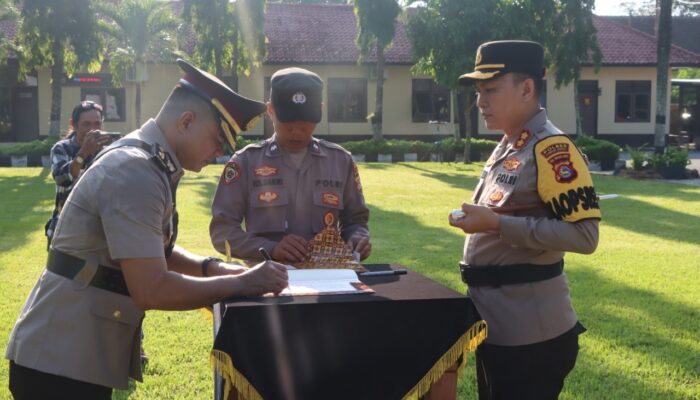Polres Lombok Barat Lantik Pejabat Baru, Harapan Baru