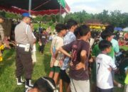“Polsek Kuripan Amankan Pagelaran Peresean Yayasan Pesaja dengan Pengamanan Ketat