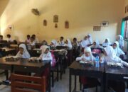 Polsek Labuapi Kawal Ketat Uji Coba Program Makan Bergizi Gratis di Lombok Barat