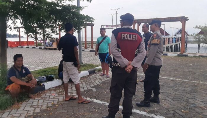 Patroli Intensif Polsek Sekotong Amankan Wisatawan Dermaga Tawun
