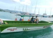 Polsek Sekotong Pastikan Keamanan Ambulance Boat Desa Gili Gede Indah