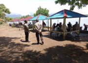 Personel Polsek Asakota Laksanakan Pengamanan di Objek Wisata Pantai Kolo