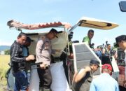 Kapolres Bima Kota Hadiri Panen Raya Padi Serentak Bersama Forkopimda