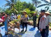 Kapolres Lombok Utara Hadiri Panen Raya Padi Serentak 14 Provinsi di Indonesia