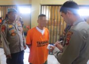 Polres Lombok Utara Lakukan Cek Urin Tahanan di Rutan Polres Lombok Utara