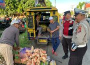 Polsek Tanjung Laksanakan Gatur Lalin dan Patroli Dialogis di Pasar Tanjung