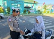 Sat Lantas Polres Bima Kota Laksanakan Kegiatan Rawan Pagi/Strong Point untuk Lancarkan Arus Lalu Lintas