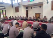 Polres Bima Kota Gelar Binrohtal Rutin, Perkuat Kebersamaan dan Profesionalisme Personel