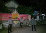 Polsek Wawo Laksanakan Patroli Blue Light untuk Minimalisir Gangguan Harkamtibmas