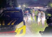 Minimalisir Gangguan Harkamtibmas, Polsek Rasanae Barat Rutin Laksanakan Patroli Blue Light