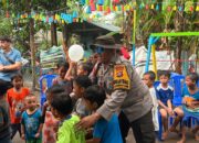 Sinergi Polri dan Warga Dukung Taman Bermain Ramah Anak di Lombok Barat