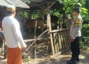 Bhabinkamtibmas Sekotong Dorong Warga Manfaatkan Pekarangan untuk Ketahanan Pangan