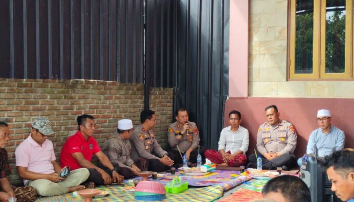 Silaturahmi Kapolres Lombok Barat dan Tokoh Mareje Jelang Waisak