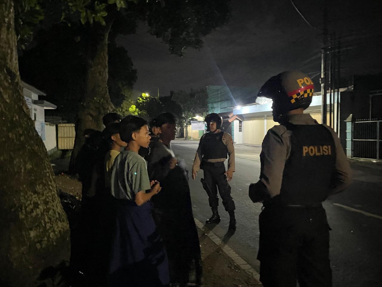 Langkah Preventif Polres Lombok Barat Jaga Kamtibmas Dini Hari