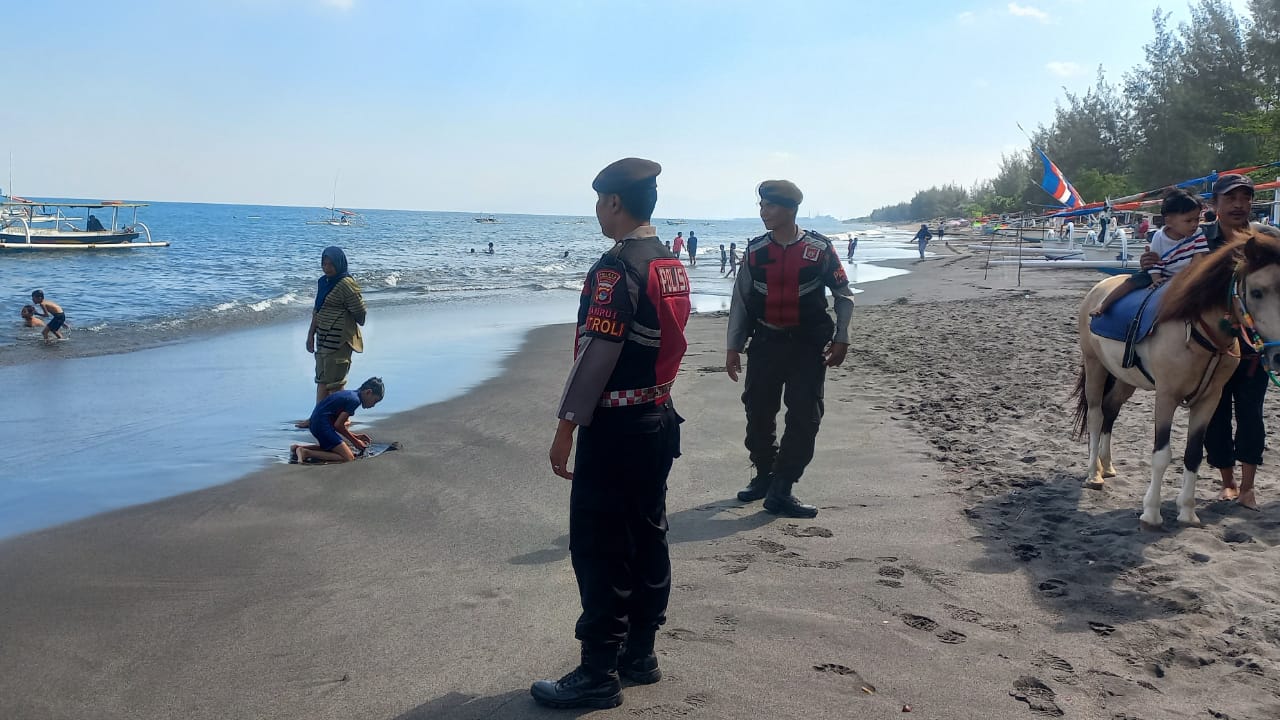 Polres Lombok Barat Tingkatkan Patroli Preventif di Obyek Wisata Pantai Cemara Lembar