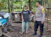 Bhabinkamtibmas Senggigi Dorong Warga Manfaatkan Lahan untuk Ketahanan Pangan