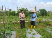 Bhabinkamtibmas Desa Jagaraga Sosialisasikan Ketahanan Pangan Melalui Kunjungan Warga