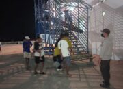 Polsek Kawasan Pelabuhan Laut Bima Amankan Proses Embarkasi dan Debarkasi Penumpang KM. BINAIYA di Pelabuhan Bima