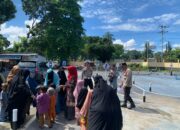 Satlantas Polres Bima Kota Kenalkan Rambu Lalu Lintas kepada Anak Usia Dini