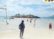 Hari Libur, Polsek Lambu Laksanakan Patroli di Obyek Wisata Pantai Lariti