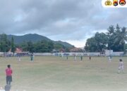 Berikan Rasa Aman, Polsek Langgudu Laksanakan Pengamanan Turnamen Sepakbola Karumbu Cup IV