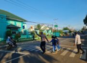 Sat Lantas Polres Bima Kota Laksanakan Rawan Pagi/Strong Point Guna Antisipasi Kemacetan dan Laka Lantas