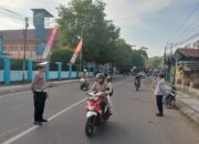 Satlantas Polres Bima Kota Laksanakan Kegiatan Rawan Pagi, Lancarkan Arus Lalin dan Cegah Laka Lantas