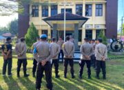 Kapolres Lombok Utara Sidak Polsek Gangga, Tegaskan Disiplin dan Larangan Penyalahgunaan Narkoba Serta Judi Online