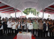 Polres Bima Kota Laksanakan Pengamanan Kunjungan Menteri Kesehatan RI dalam Peletakan Batu Pertama RSUD Kota Bima