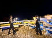 Unit Pamobvit Sat Samapta Polres Bima Kota Laksanakan Patroli dan Pengamanan di Objek Vital PLTMG Bonto