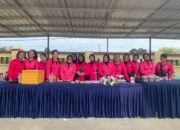 Bhayangkari Lombok Utara Hiasi Olahraga Bersama Dengan Produk UMKM Mereka