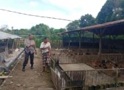 Bhabinkamtibmas Dorong Ketahanan Pangan di Dusun Merembu Tengah